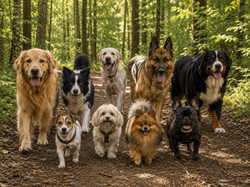 Balades tranquilles avec nos chiens 
