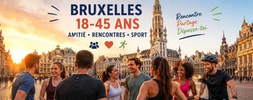 Bruxelles 18-45 | Amitié, Rencontres & Sport