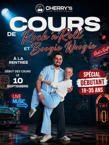 Découverte ROCKN'ROLL Spécial DEBUTANT 18-35 Ans !