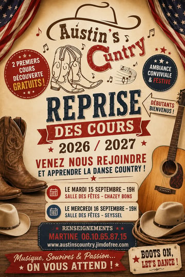 Decouverte de la country
