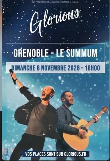 Groupe de pop chrétien Glorious en concert