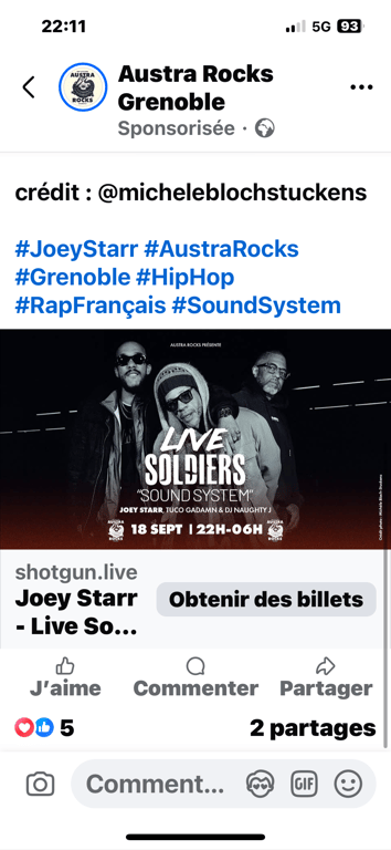 Regardez qui vient à l’Austra…