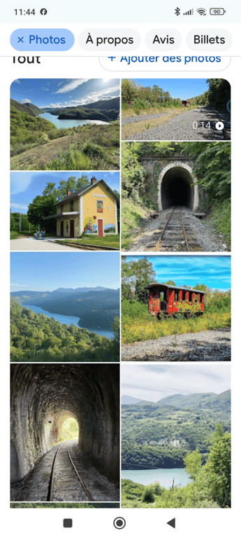 Vélo rail électrique des alpes 