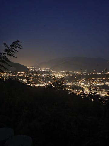Balade nocturne à la Vouise