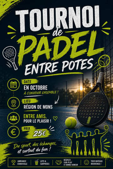 Tournoi de padel