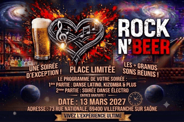 🔥 ROCK'N BEER : L'ÉVÉNEMENT DE L'ANNÉE ! 🔥