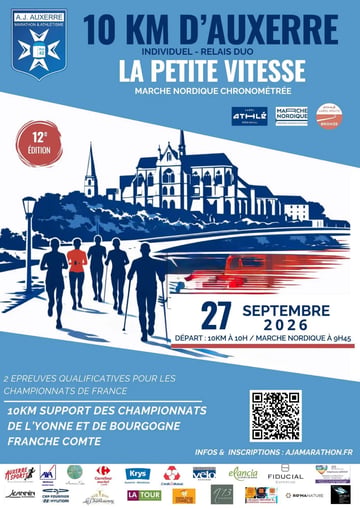🏃 10 km de l'AJA Marathon
