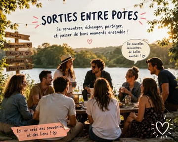 Rencontres amicales en groupe