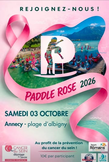 Paddle rose le 3 oct
