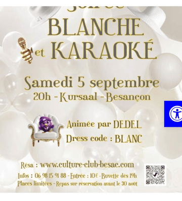 Soirée blanche karaoké 