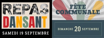 Le Comité des Fêtes de Commer vous donne rendez-vous les 19 et 20 septembre pour