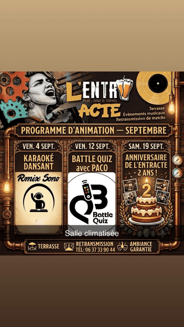 Anniversaire de l Entracte 