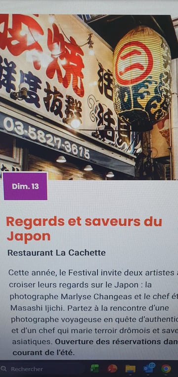 Valence en gastronomie: regards et saveurs du japon