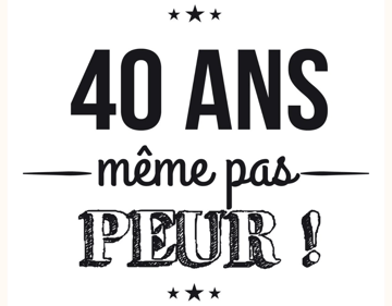 Avis aux quarantenaires!! 😉