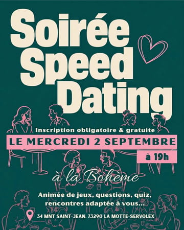 Speed dating "la bohème" 