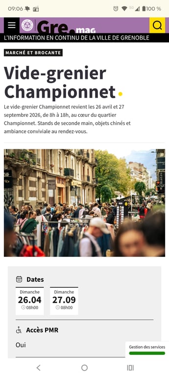 Brocante championnet