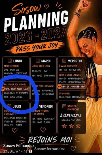 Cours d essai gratuits Fit reggaeton zumba