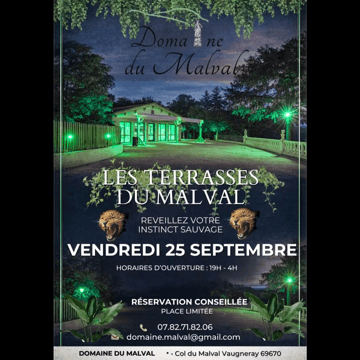 🌴🔥 JUNGLE NIGHT au  Domaine du Malval ! DJ Set & Entrée GRATUITE 🌿🎉