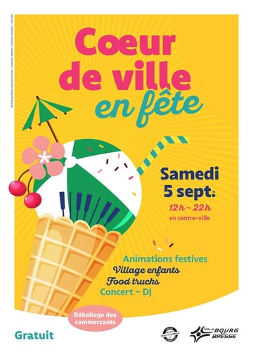 Ville en fête ☀️🎈🎉