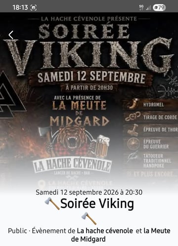 Des vikings à la hache🪓