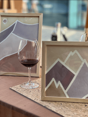 Atelier de peinture au vin