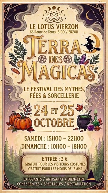 Festival des mythes fées et sorcellerie