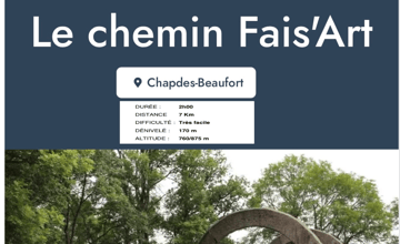 Balade le Chemin Fais’Art & goûter 