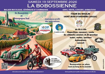 Rassemblement moto et voiture ancienne 