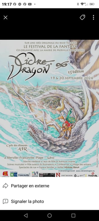 Cidre et dragon