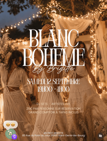 BLANC BOHEME by Brigitte 