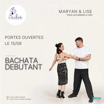 Bachata débutants : cours gratuit