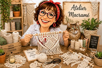 Atelier macramé 🧵