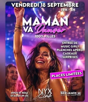 Sortie au Nyx club entre filles