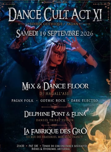 Dance Cult - Soirée Gothique & Pagan