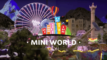 🎡✨Voyage au pays des miniatures : Mini World & verre entre potes ✨🎡