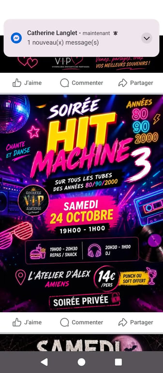 Soirée hit machine soirée vip soirée privée 