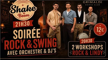 Soirée de Rentrée Rock & Swing au Grimaldi Danse Club