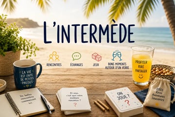 Une parenthèse et des jeux pour faire connaissance