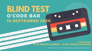 SOIRÉE BLIND TEST O'CODE BAR