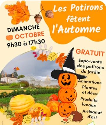 Foire potirons gratuit St Antoine d abbaye 🎃