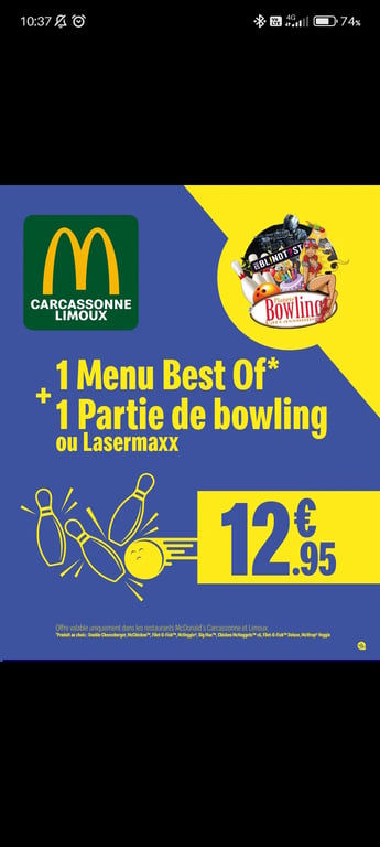 Soiree bowling