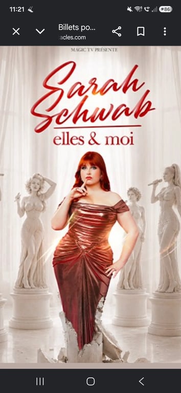 Spectacle Sarah Schwab