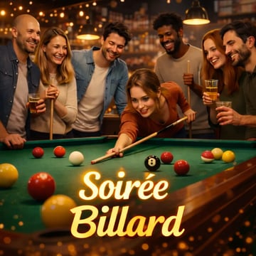 🎱 Billard dînatoire 🍉