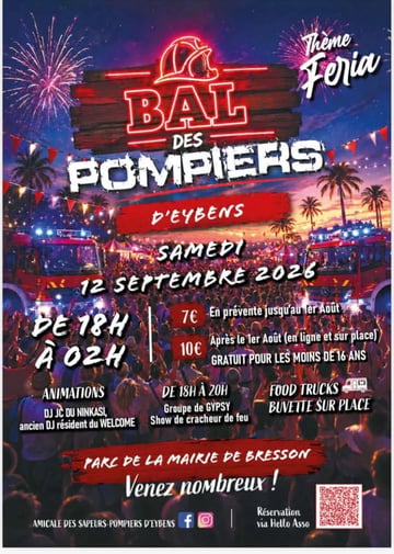 Bal des pompiers d'Eybens