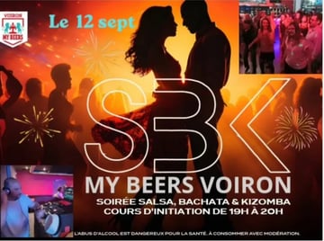 Soirée danses SBK gratuite : sortie complète -> Vous êtes bienvenus sur place 😊