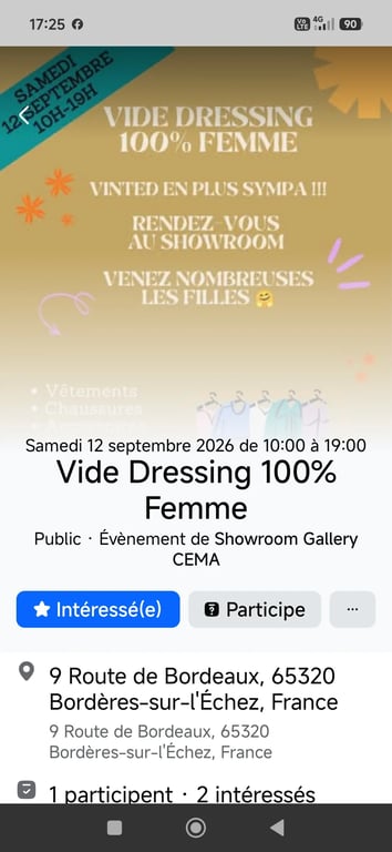 Vide dressing 