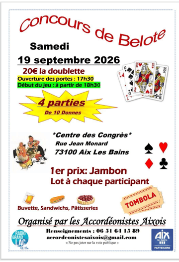 Concours belote 