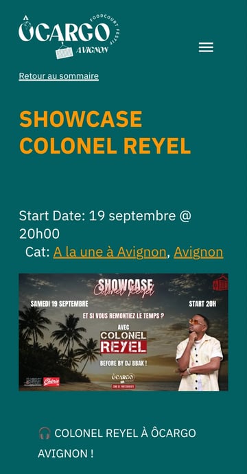 Colonel Reyel à Avignon 🎉