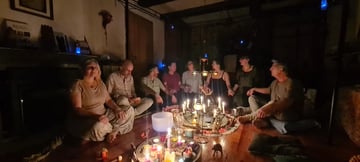 Cercle mixte de communion hommes et femmes
