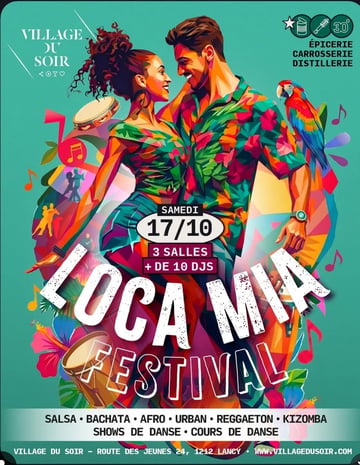 Festival danse latine et afro+Soirée